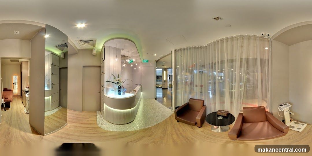 Interior of a modern wellness or medical center