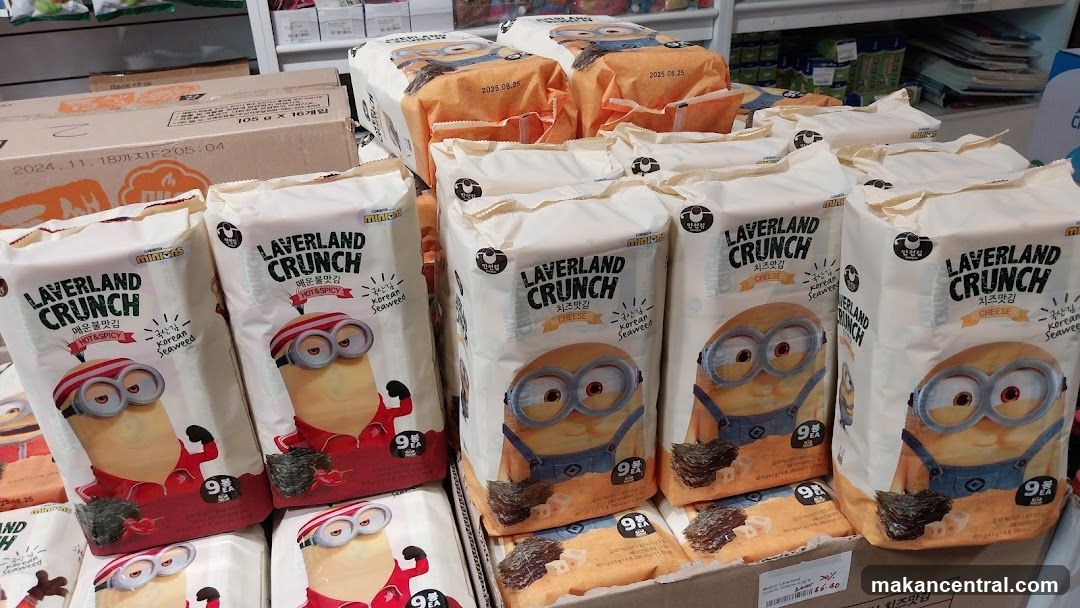 Laverland Crunch Minions Snack Display