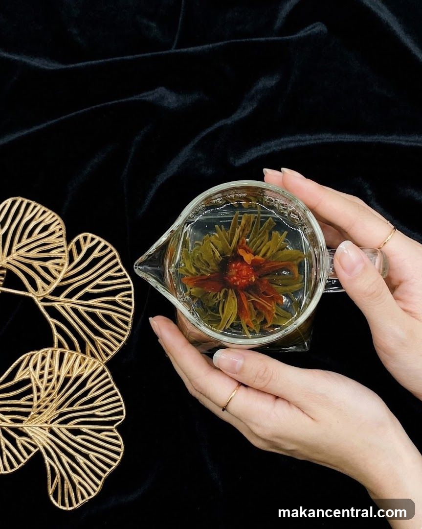 Tea with Flower Infusion