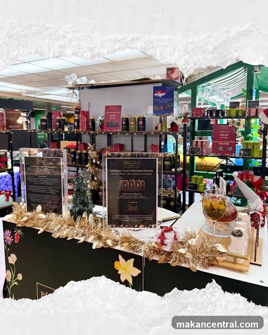Tea Shop Interior Display