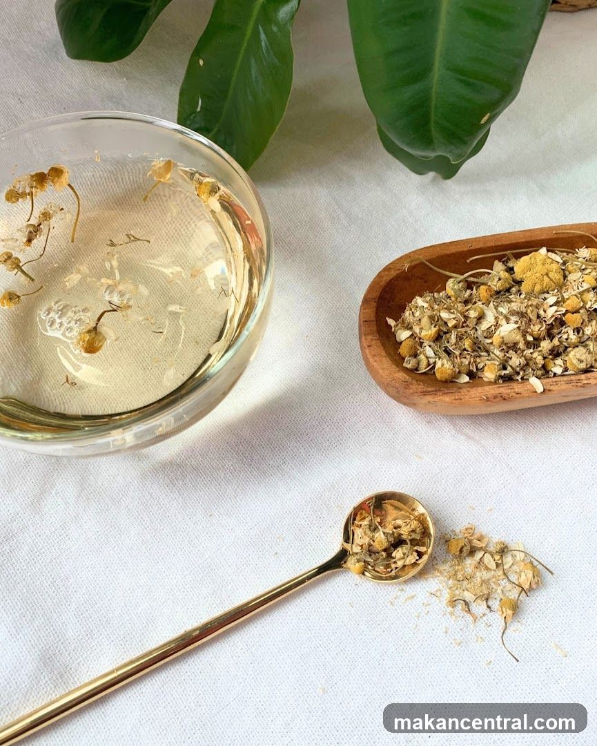 Herbal Tea Setup