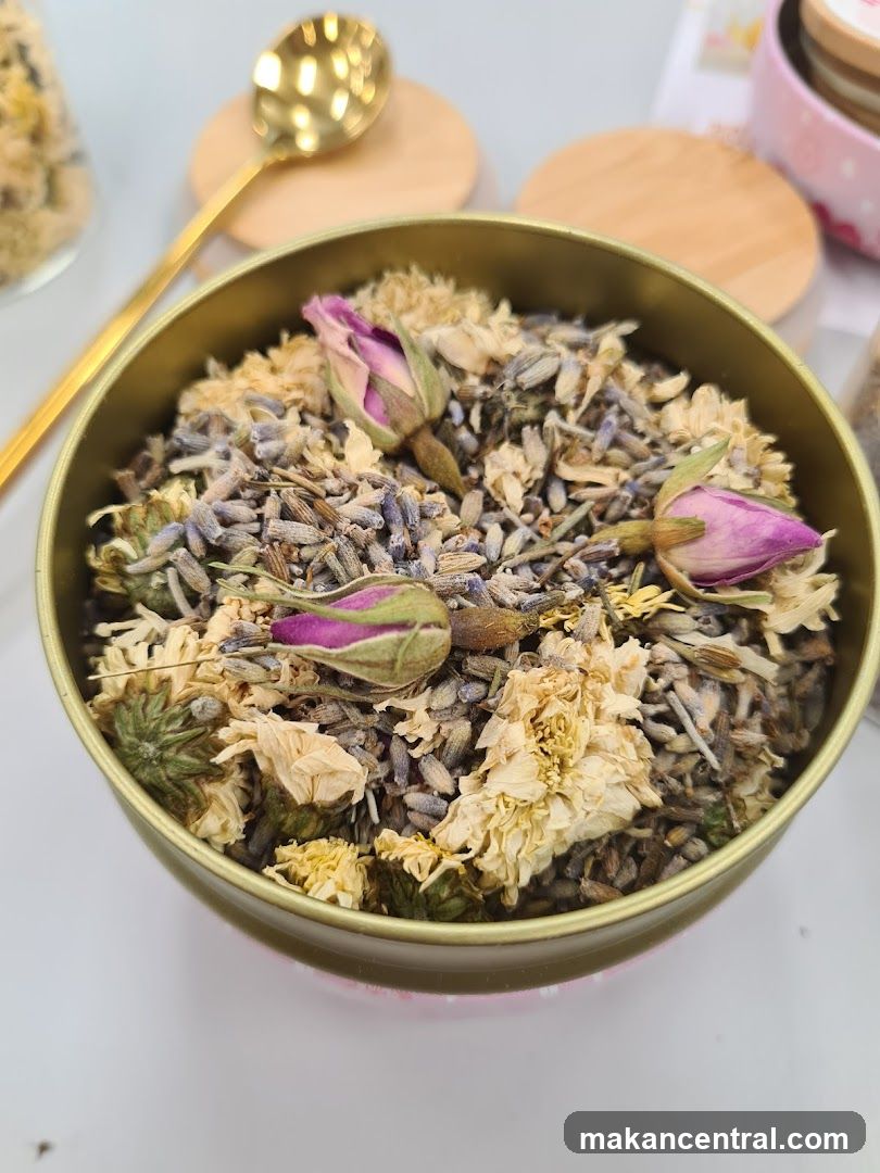 Herbal Blend in Metal Container