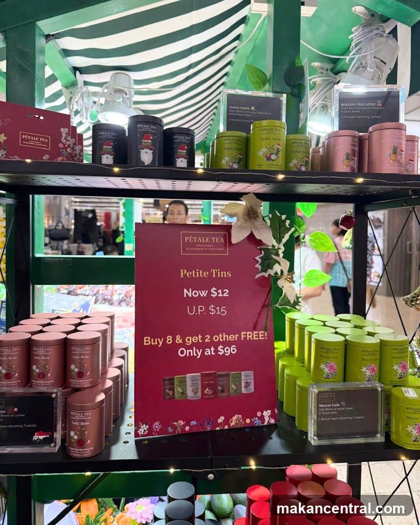 Pétale Tea Store Display
