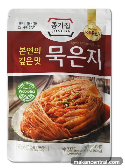 Jongga Aged Fermented Kimchi Package