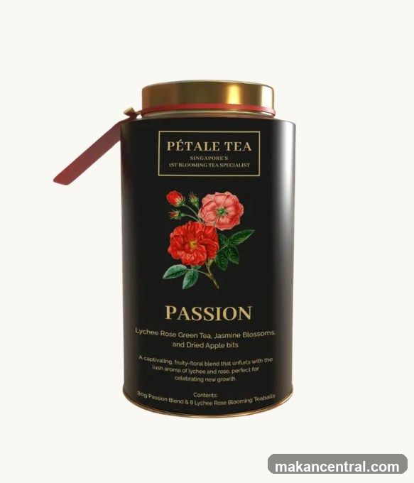 Pétale Tea Product Packaging