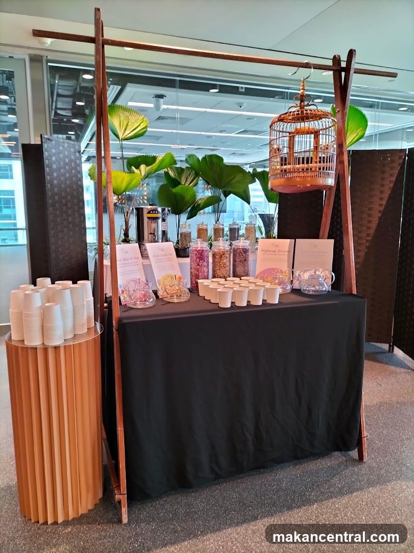 Tea Station Display
