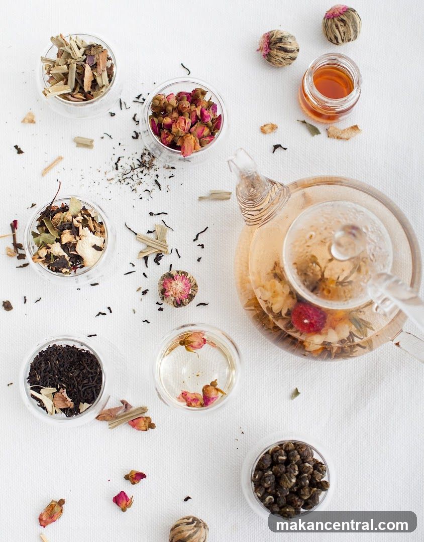 Tea Variety Display