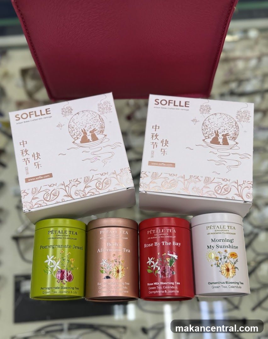SOFLE TEA Products Display