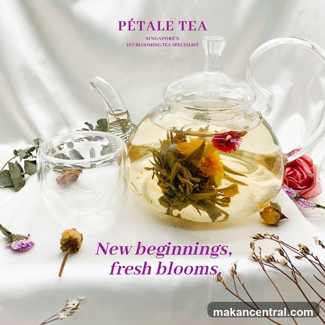 Pétale Tea Product Display