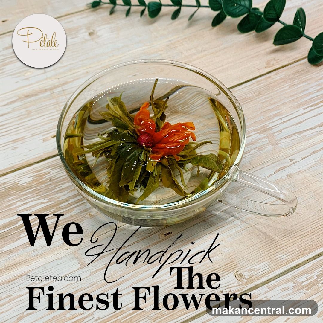 Petalé Tea Product Advertisement