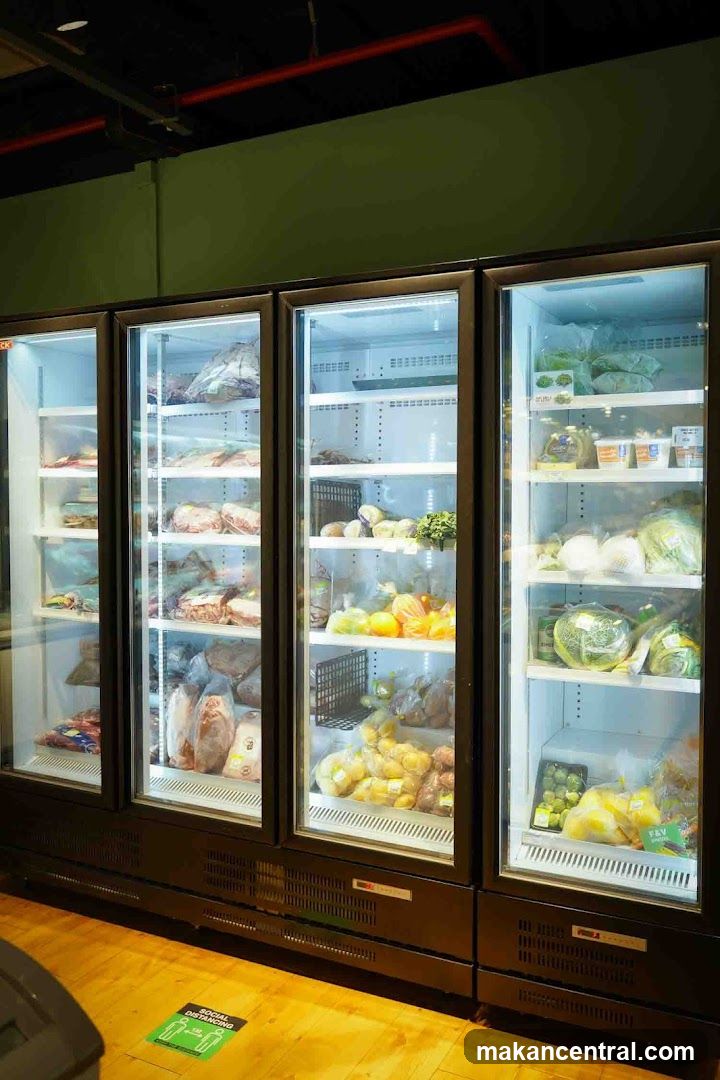 Refrigerated Produce Section