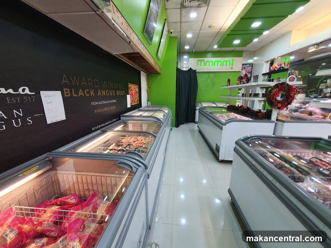 Meat section interior