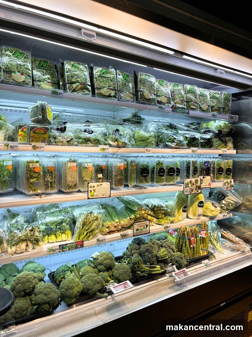 Refrigerated Produce Section