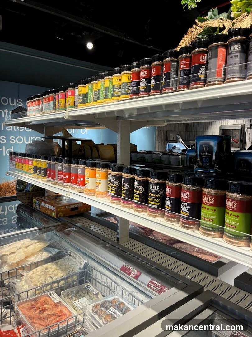 Store Interior Spice Section