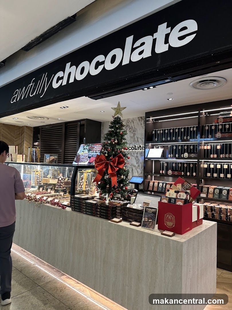Awfully Chocolate Store Interior