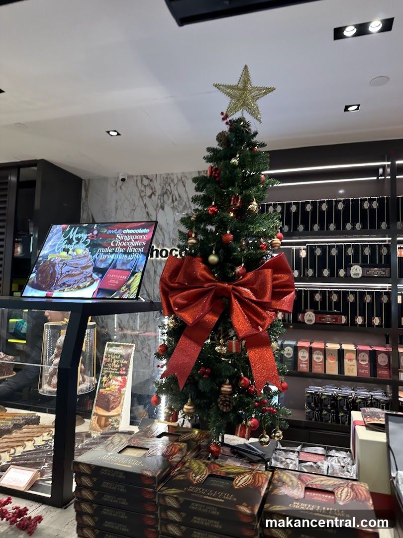 Christmas Tree in Chocolate Shop