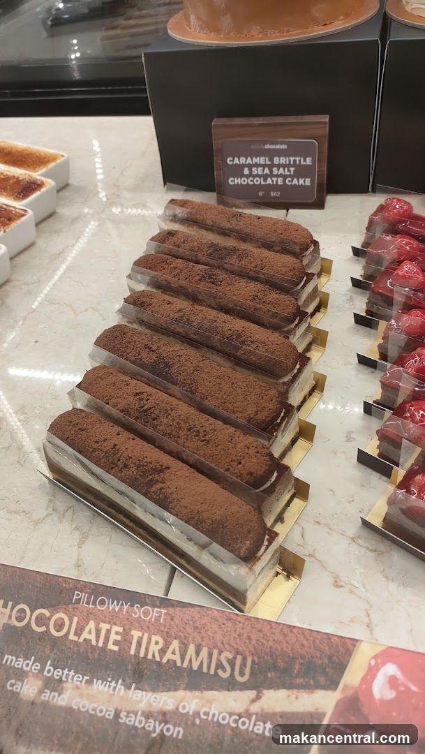Display of Desserts in Bakery