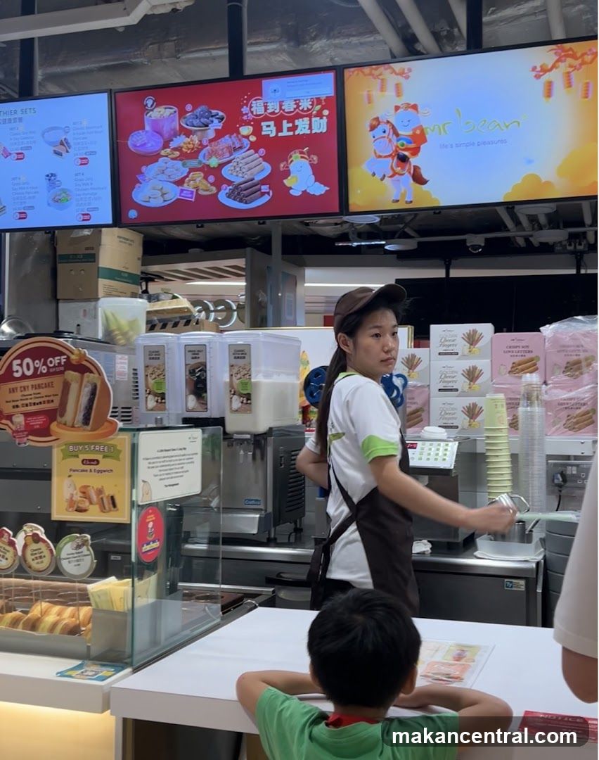 Mr Bean Food Counter Interior