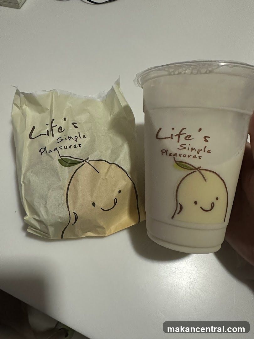 Life's Simple Pleasures branded merchandise