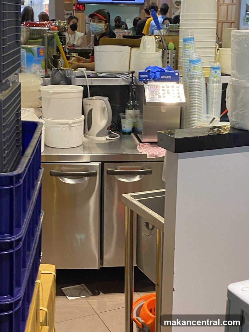 Restaurant Interior Counter Area