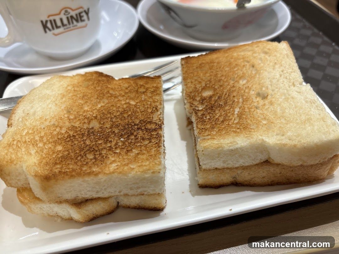 Toasted Sandwich and Beverage