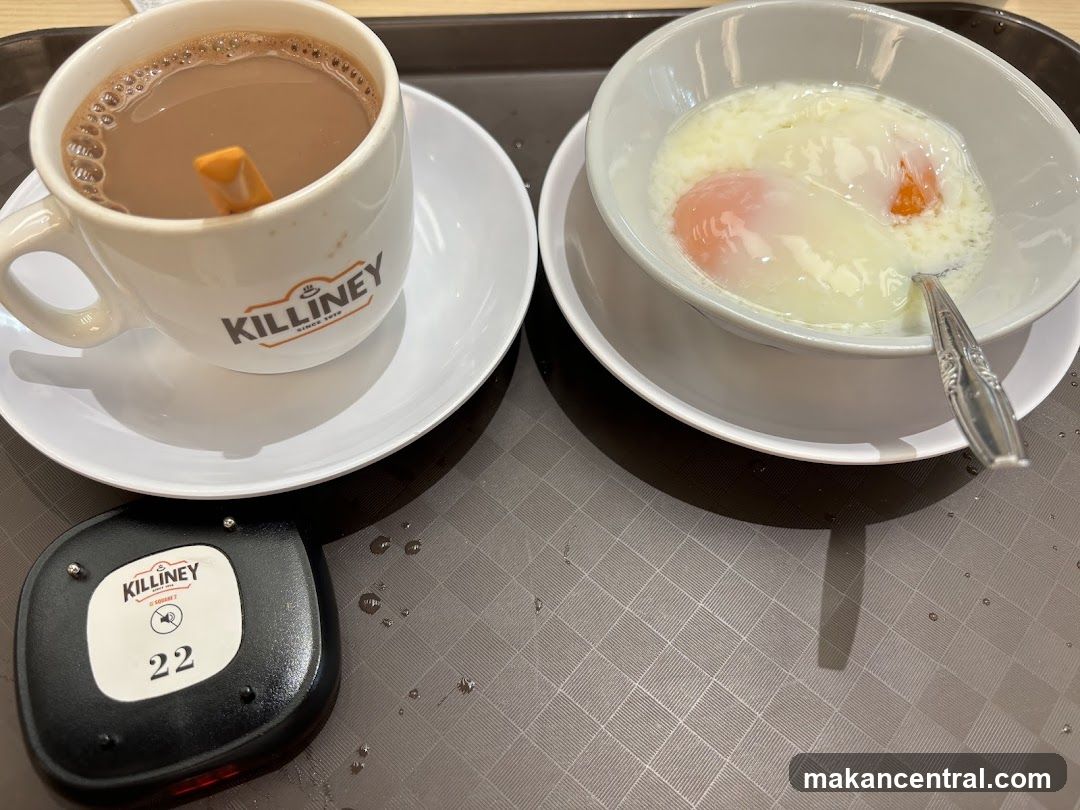 Killiney Coffee and Egg Dish