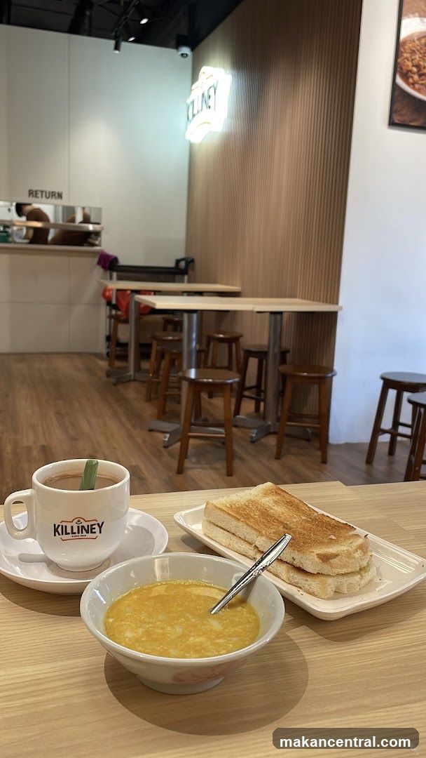 Interior of Killiney café