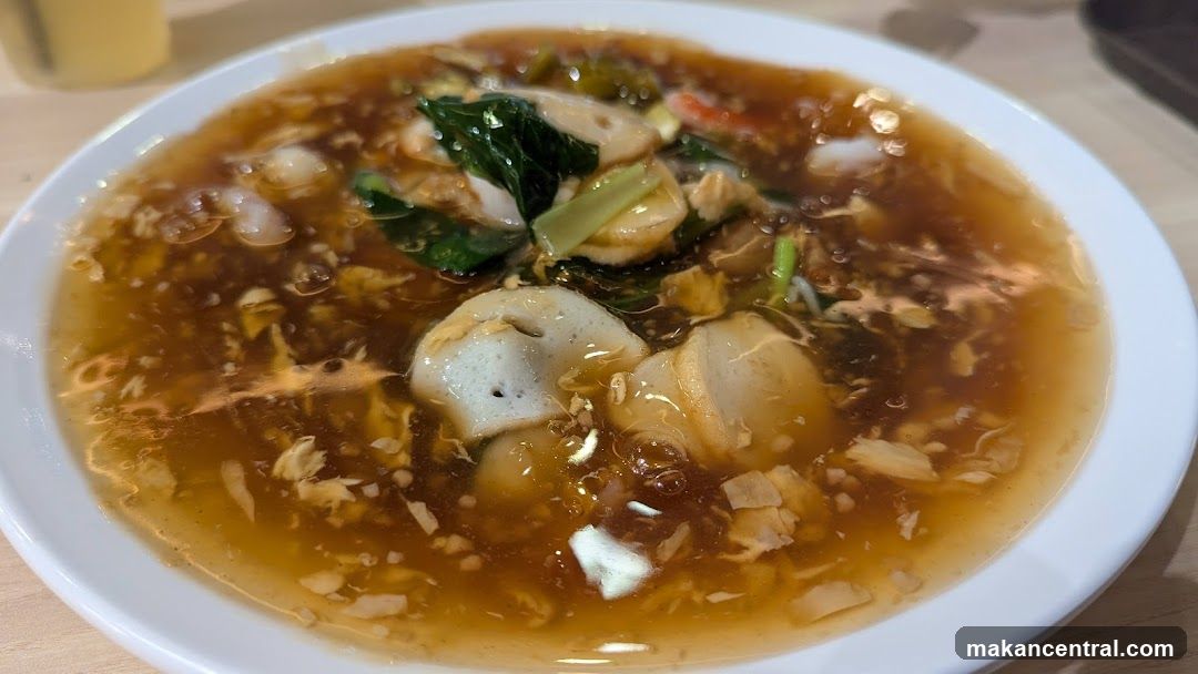 Soup in a bowl