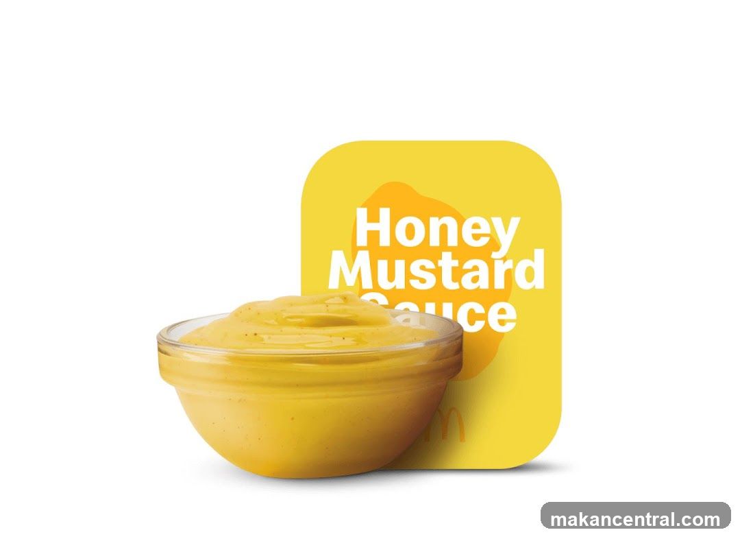Honey Mustard Sauce Product Display