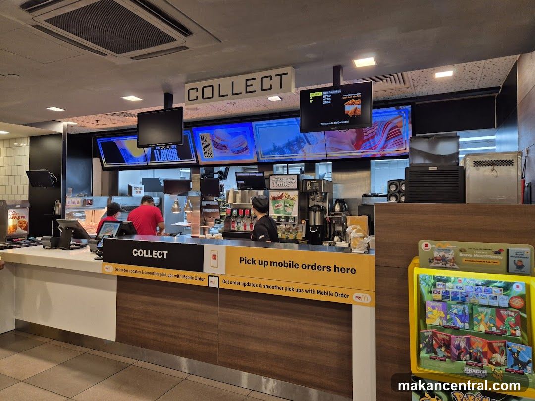 McDonald's Collect Counter Interior