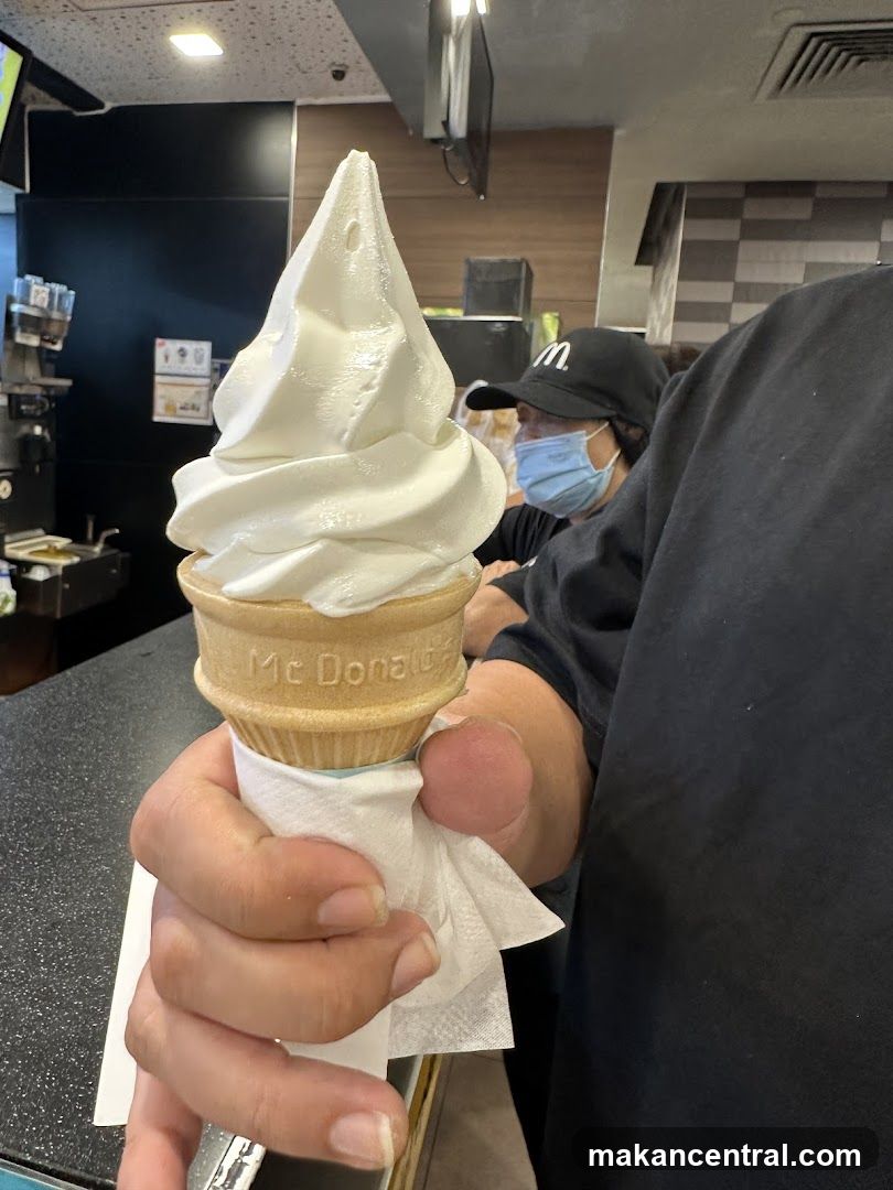 McDonald's Soft Serve Ice Cream