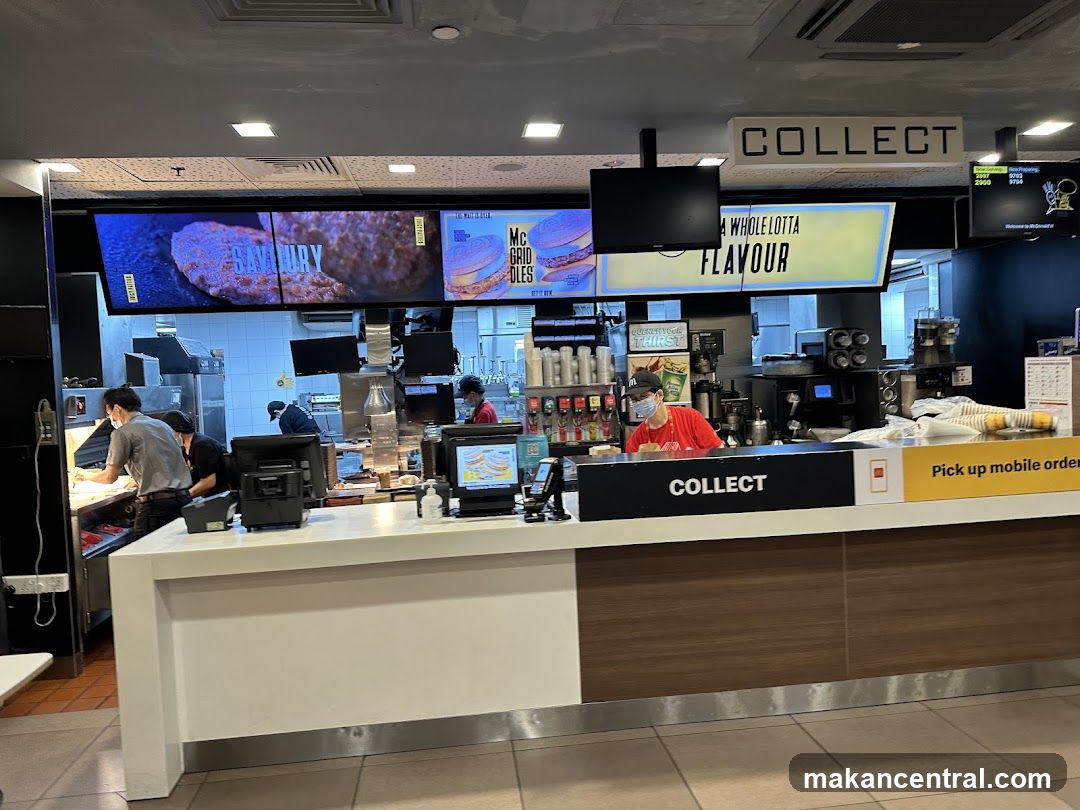 McDonald's Collect Counter Interior