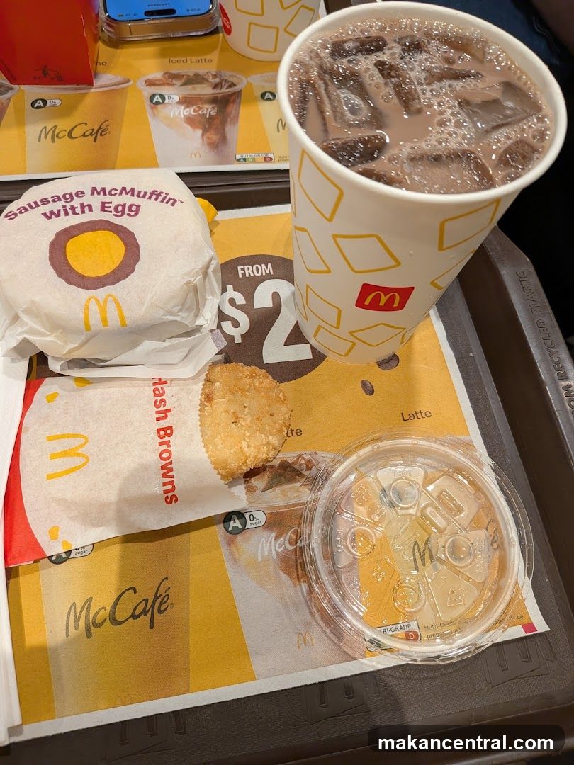 McDonald's Meal Tray