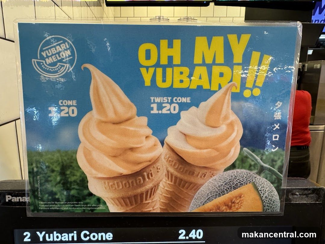 Yubari Melon Ice Cream Advertisement