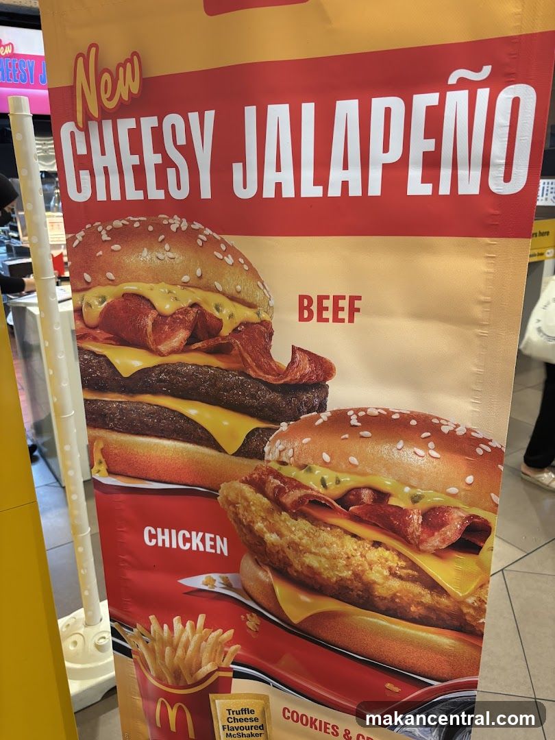 New Cheesy Jalapeño Burger Promotion