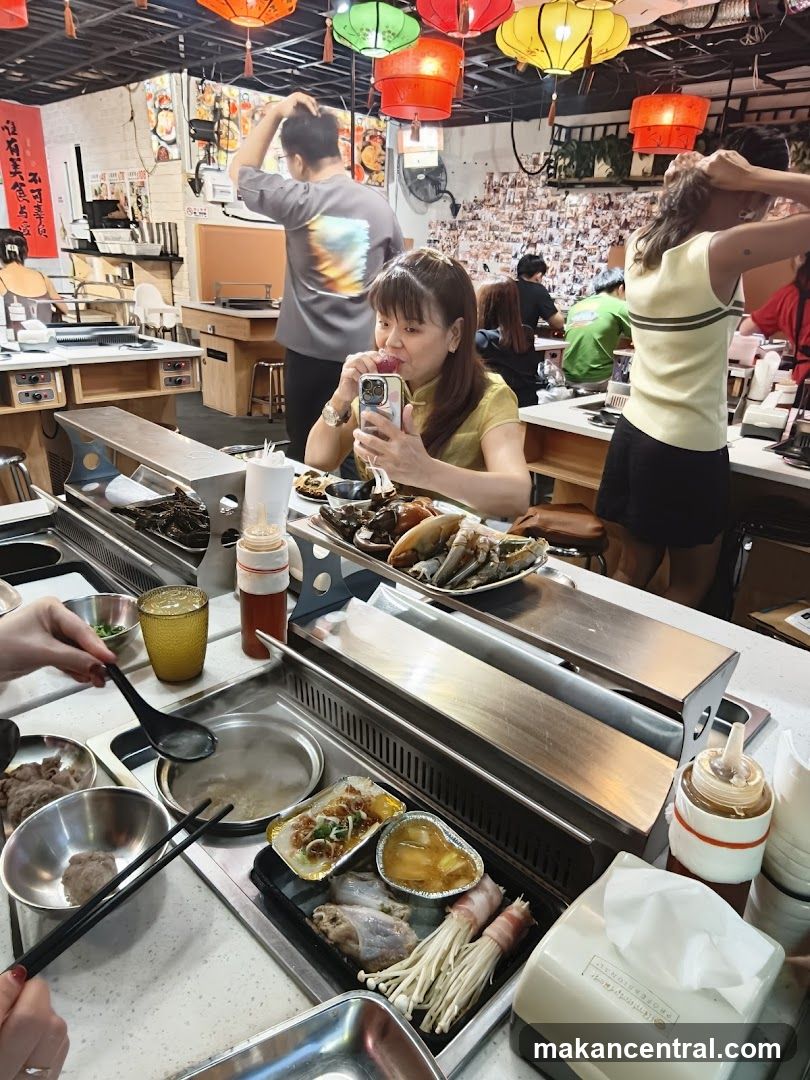 Restaurant Interior Scene