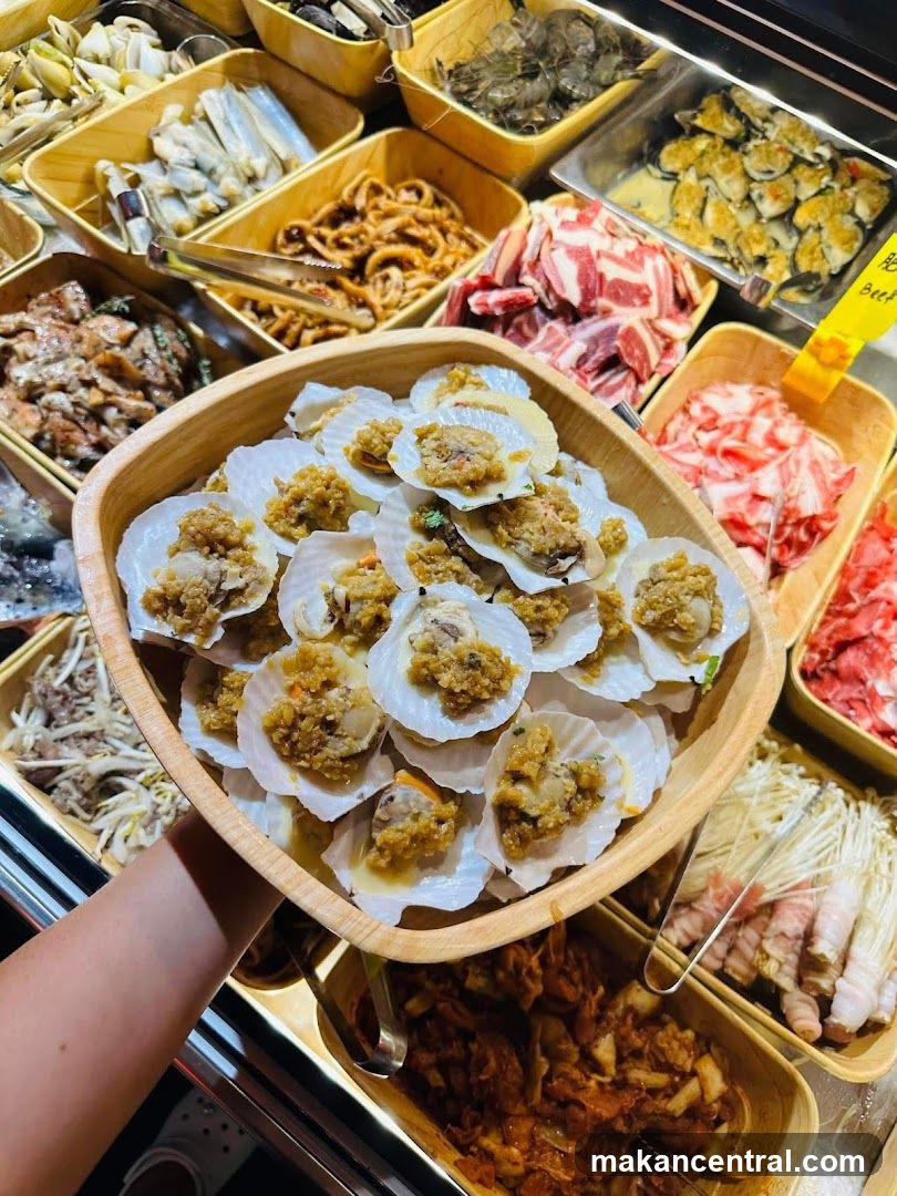 Food Display at Restaurant