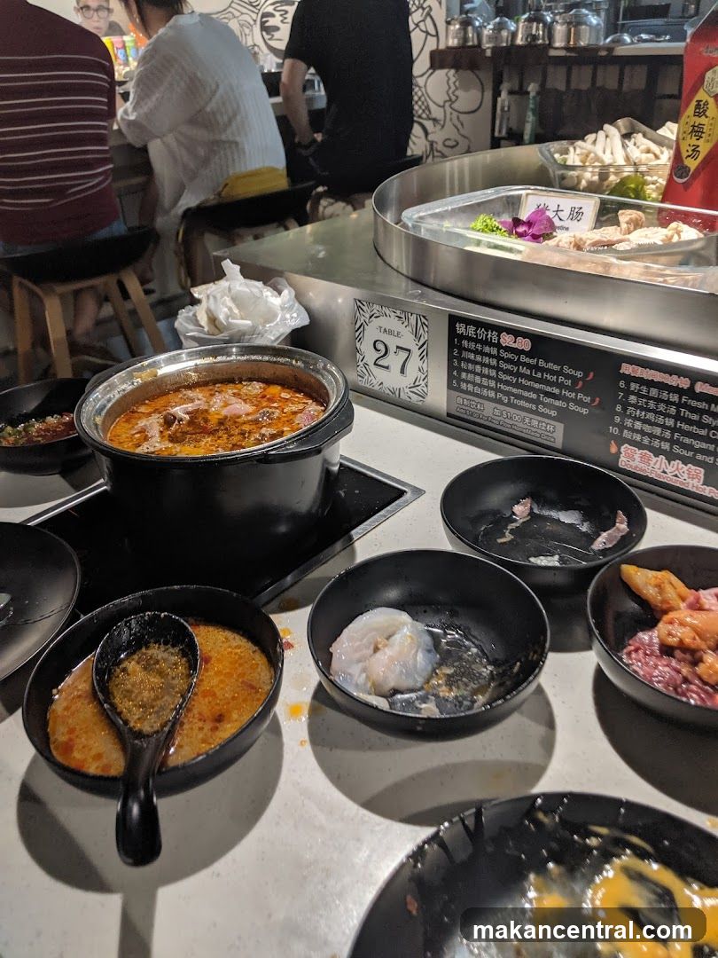 Hot Pot Restaurant Interior