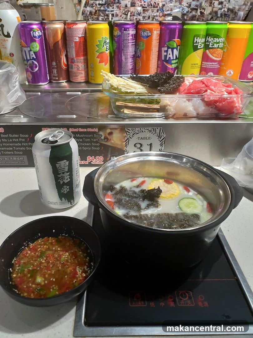Hot Pot Dining Area