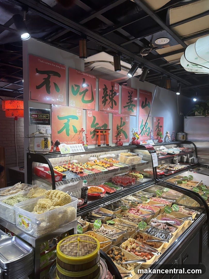 Restaurant Interior Display