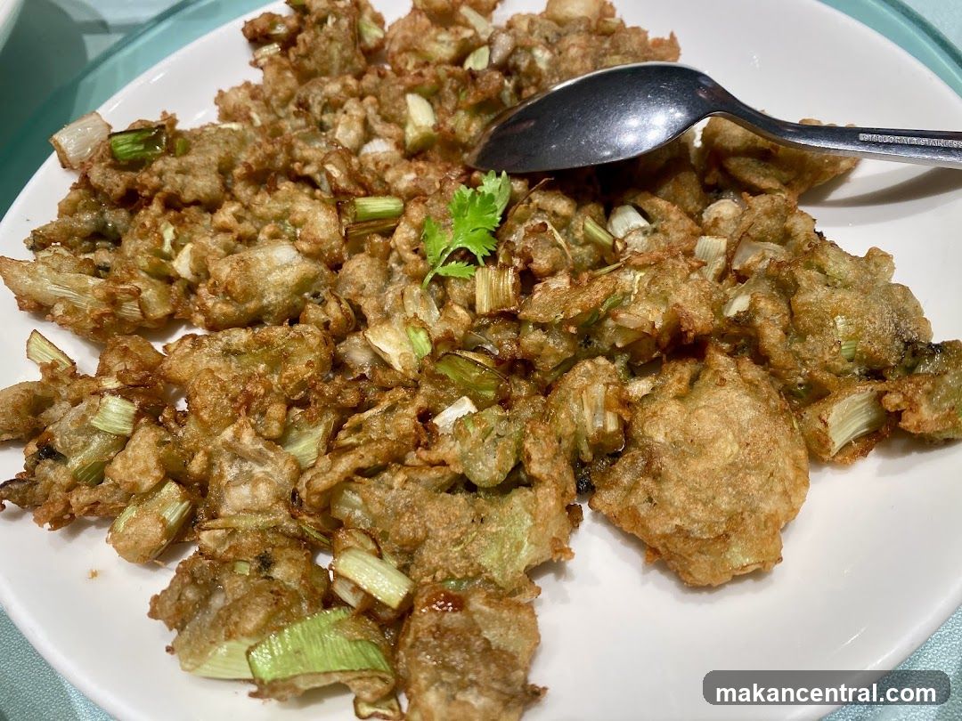 Fried Dish with Green Onion Garnish