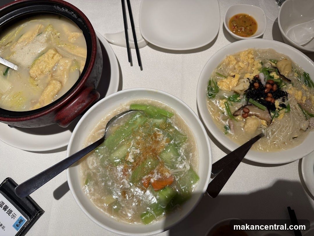 Dining Table with Chinese Dishes
