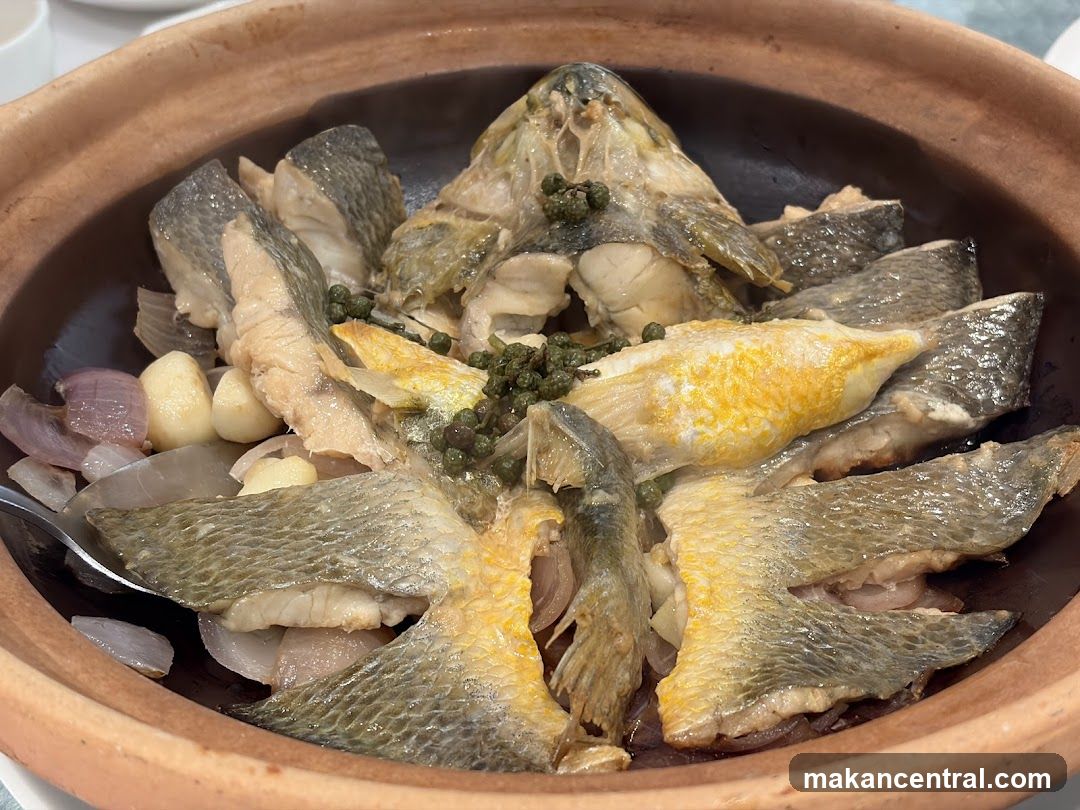 Fish Dish in Clay Pot