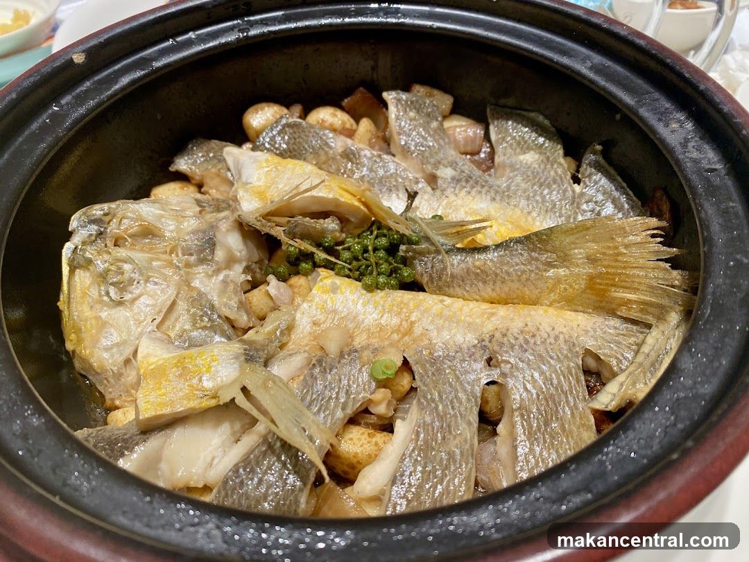 Fish Dish in Clay Pot