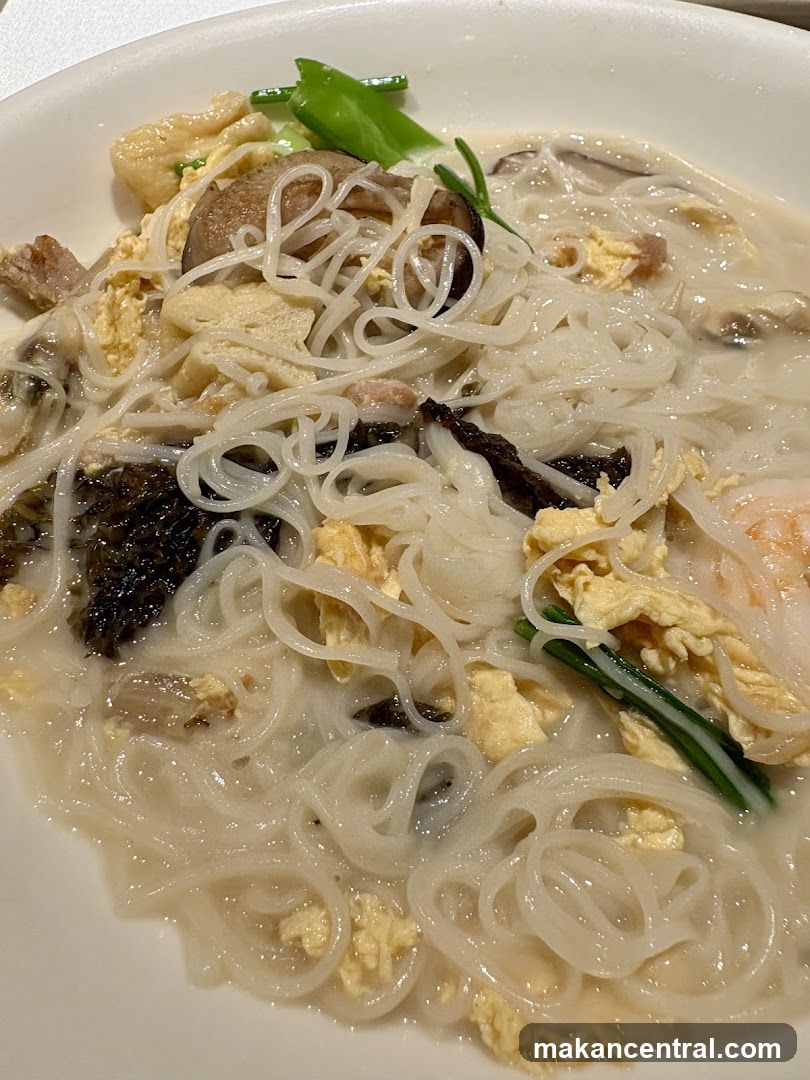 Close-up of a noodle dish