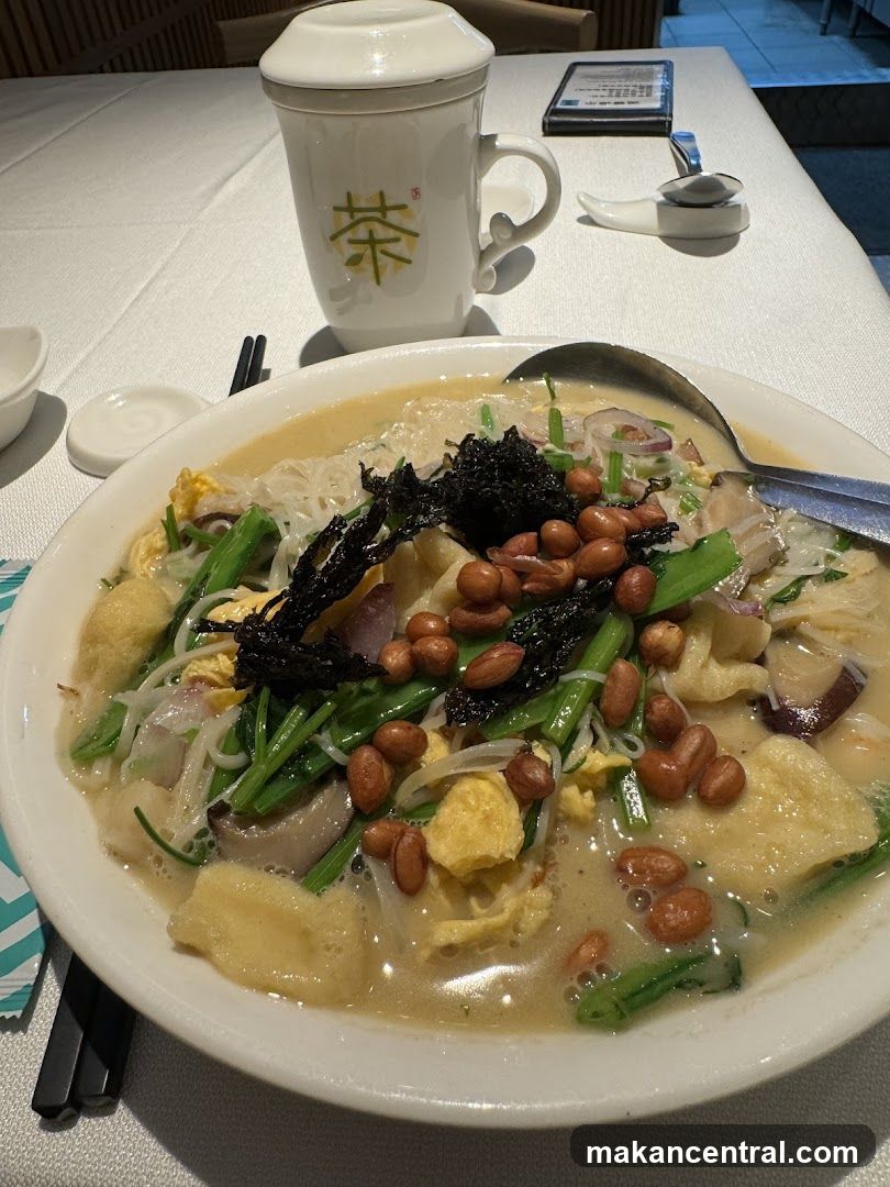Dining Table with Food and Cup