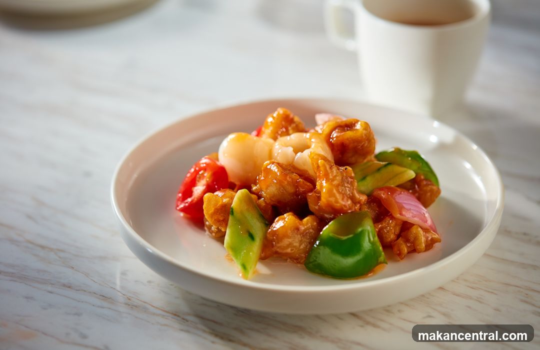Dish on Plate