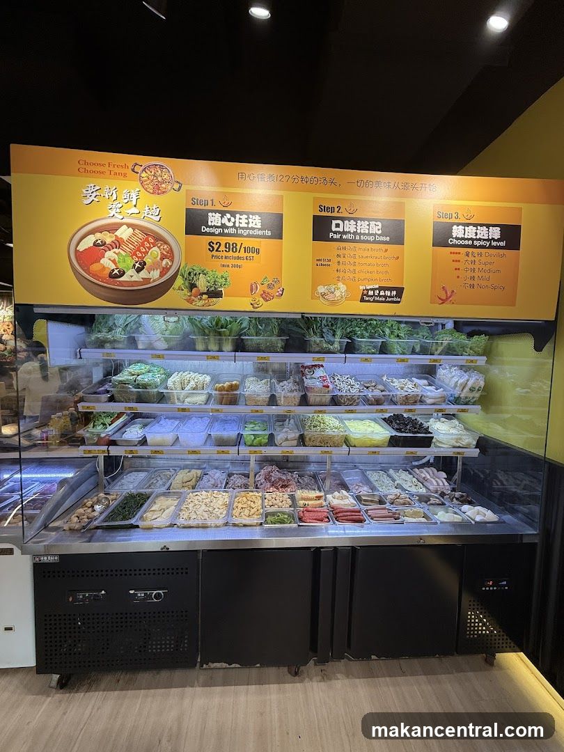 Hot Pot Selection Counter