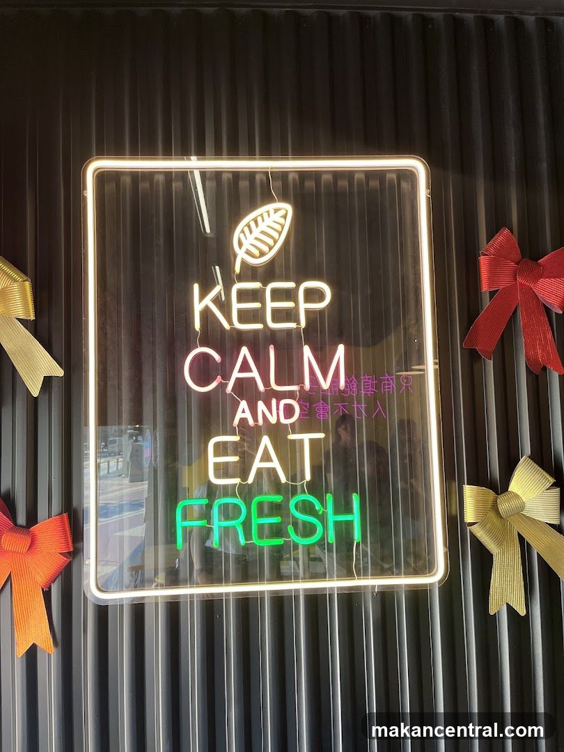 Neon Signage with Decorative Bows