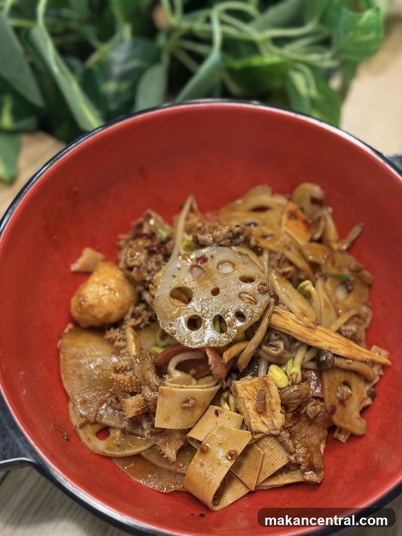 Food in a bowl